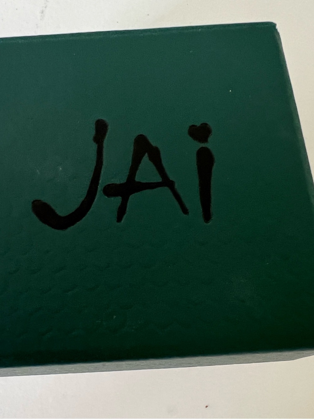 JAI Green Ring Gift Box for Women's Jewelry